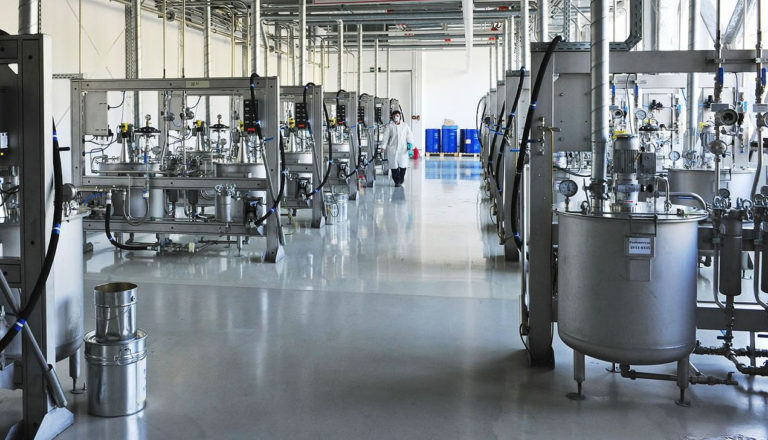 Dây chuyền sản xuất hiện đại